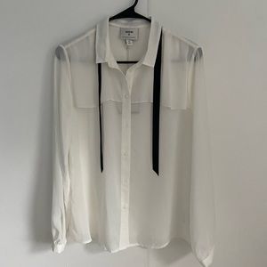 Target x Jason Wu Collab White Collared Shirt